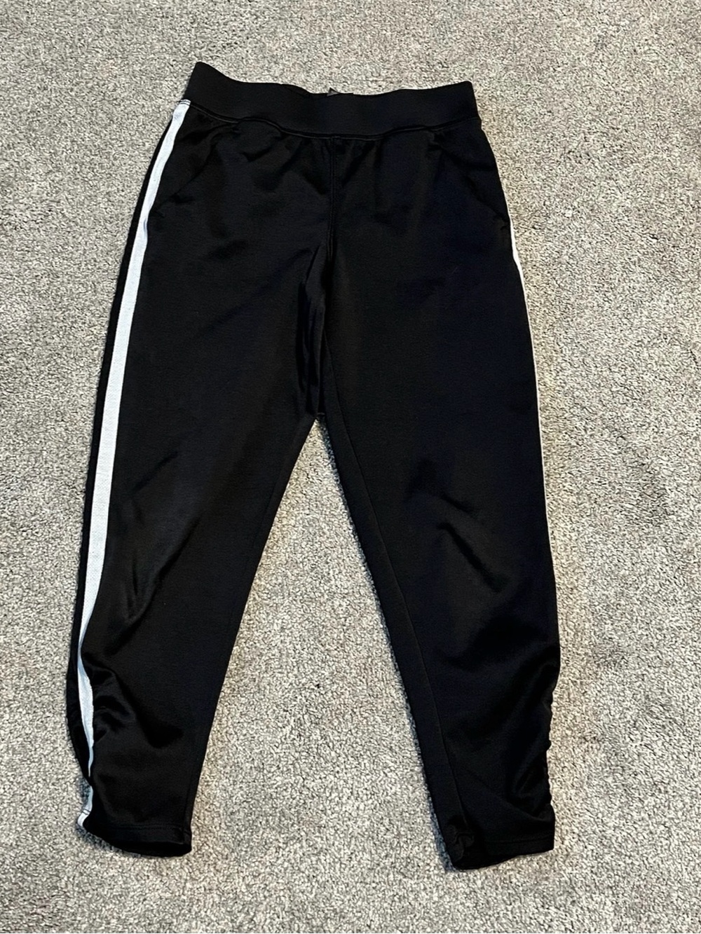 Girls champion black athletic track pants